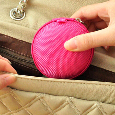 [2 More Discounts] New Charger Storage Bag Pressure-Resistant Portable Earphone Storage Box Data Cable Coin Purse