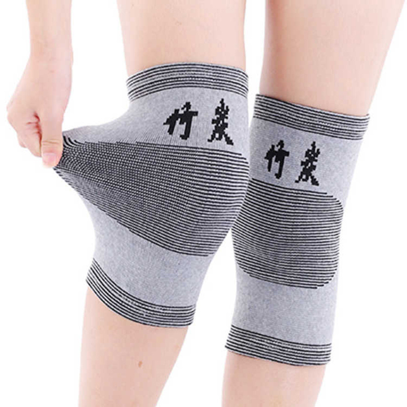 [anti-old cold legs] bamboo charcoal kneepad autumn and winter joint knee pad men and women thickening thermal kneecap elderly